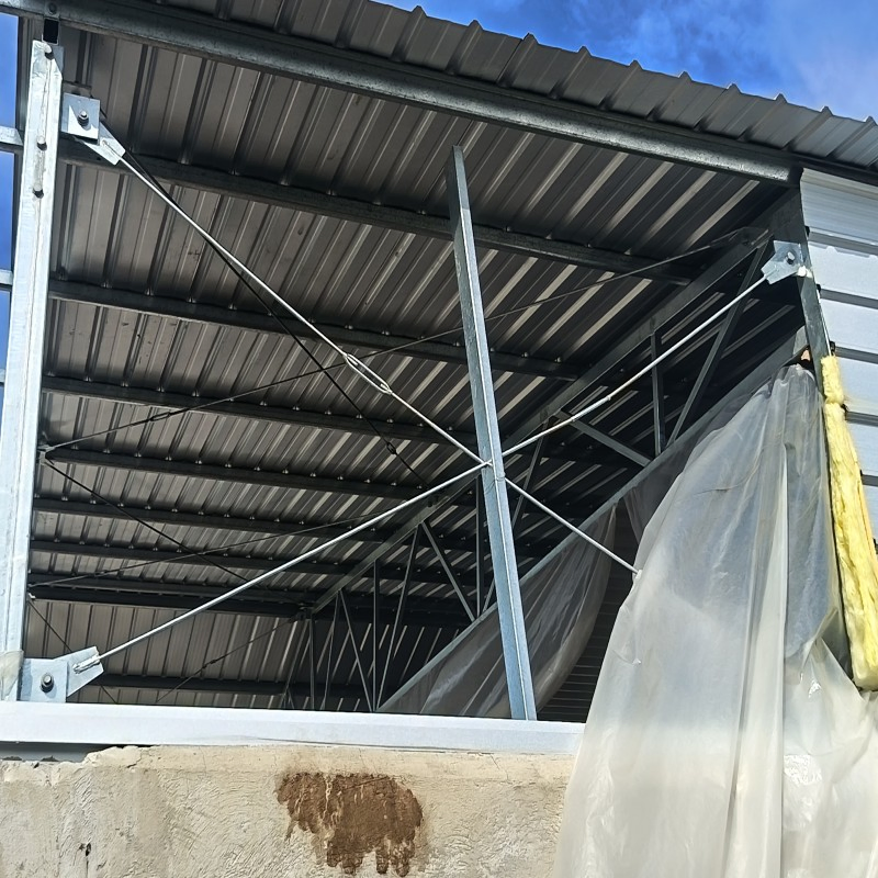 Affordable Prefabricated Chicken House with Efficient Cooling and Heating Systems