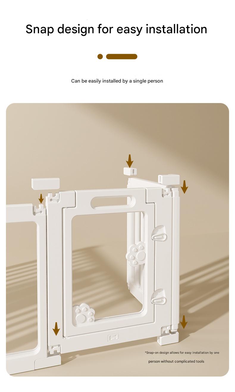 Indoor Acrylic Pet Fence Design
