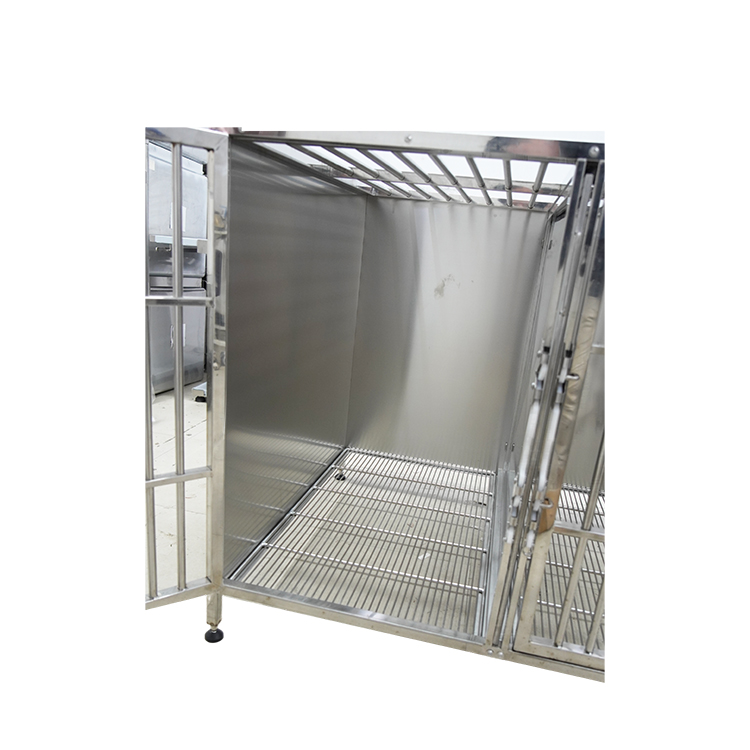 High-quality Stainless Steel Veterinary Injection Flexible Dog Cage Foldable Pet Cage for Dogs