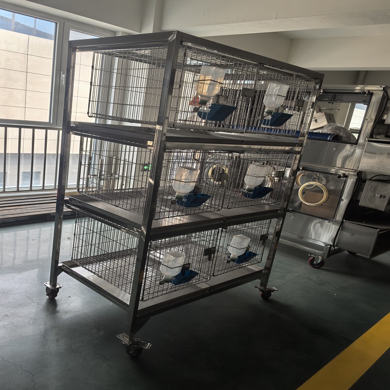 Cheap Well-Ventilated Galvanized Rabbit Cages with Customizable Options Large-Scale Breeding Filter Elements and Motor