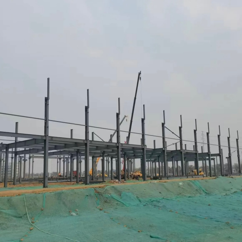 Earthquake Resistant Civil Building Steel Structure for Residential Housing