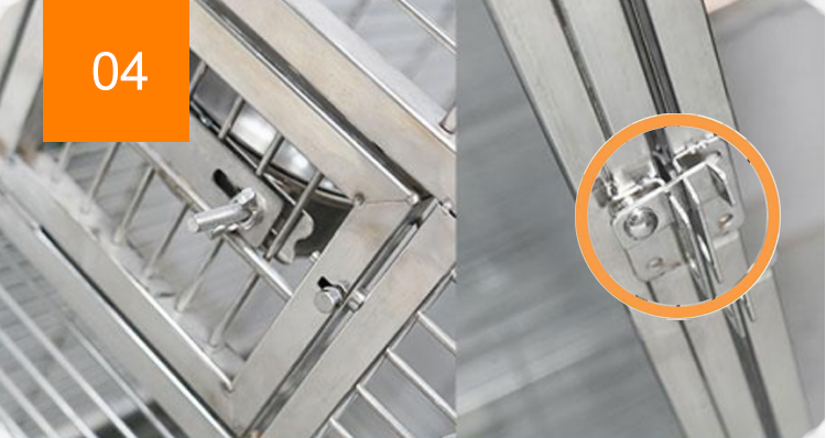 Escape-Proof Bird Cage Lock