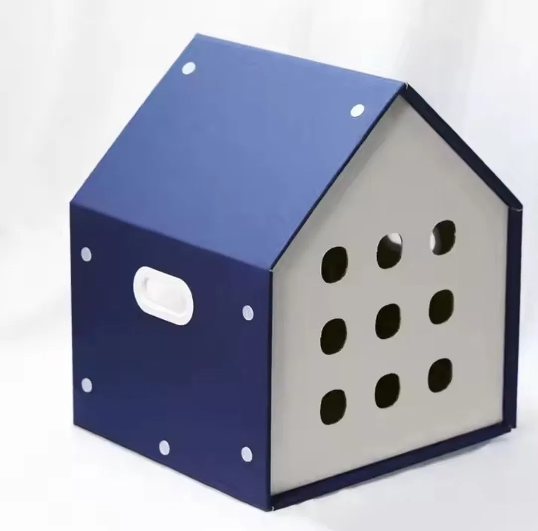Unique Paper Cat House for Eco-Conscious Pet Enthusiasts