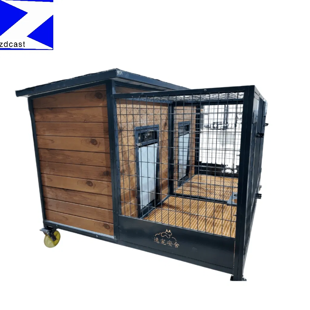 Spacious Modern Outdoor Waterproof Puppy House Kennel Large Dog Cage