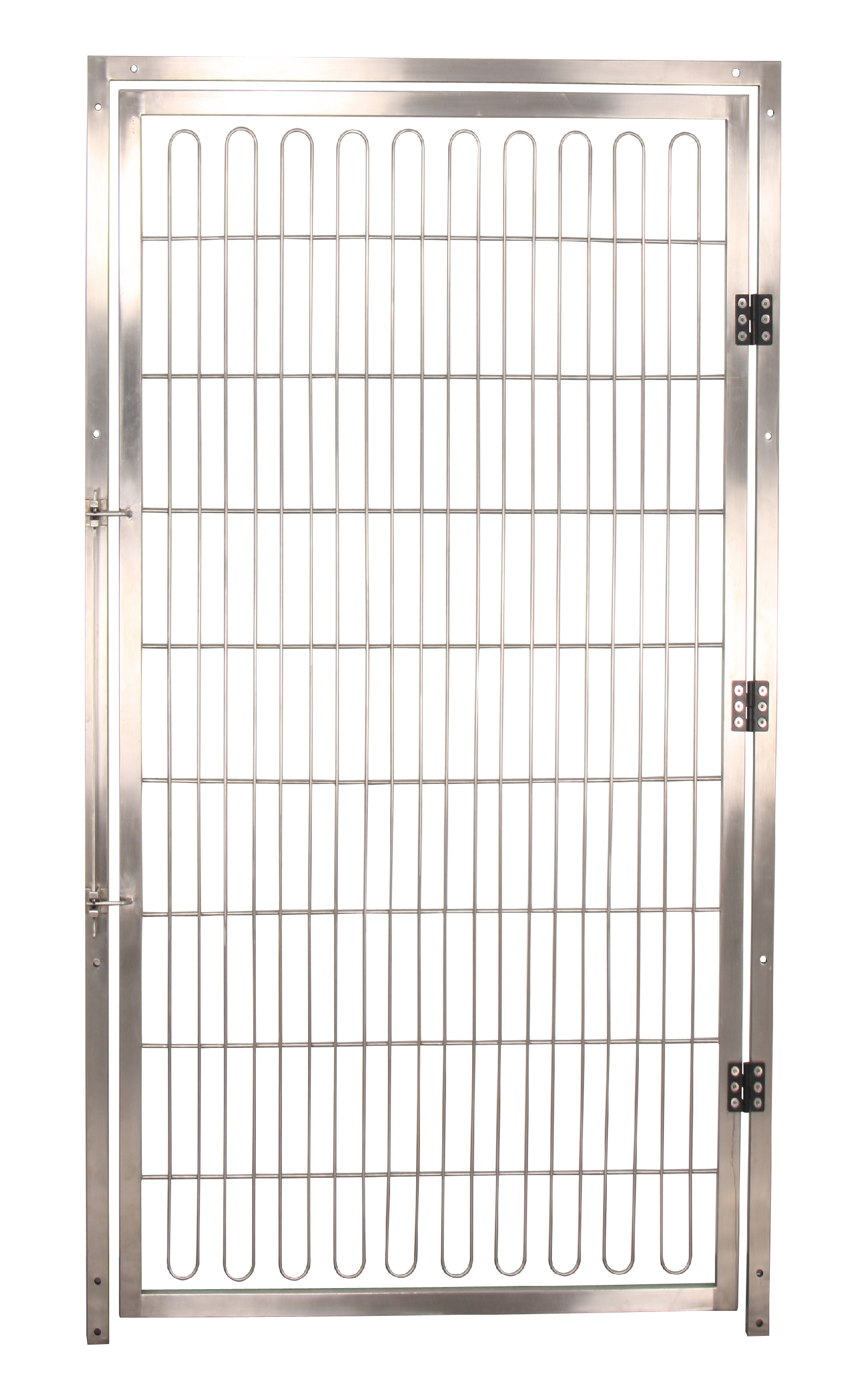 Stainless Steel Gog Kennel Runs Grid Front Door