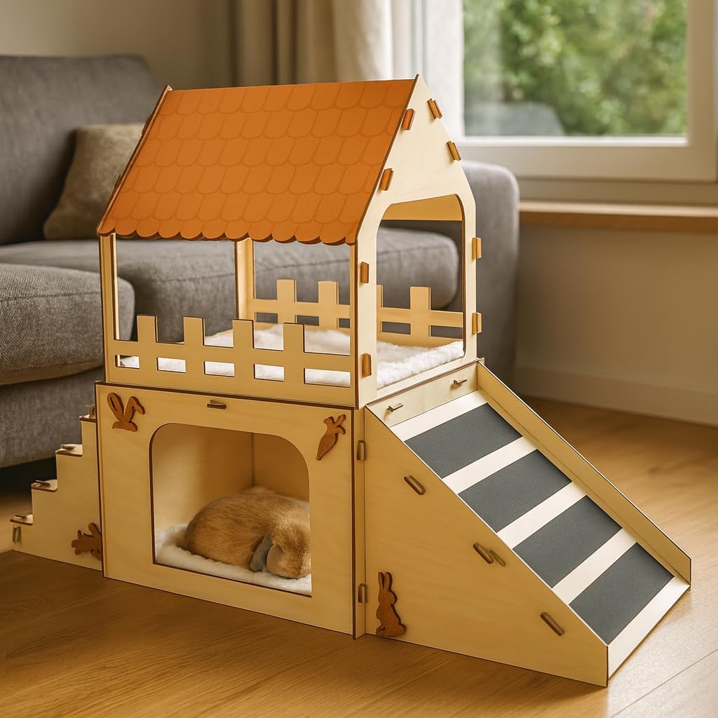 Wooden Pet Cage Detail Image 1