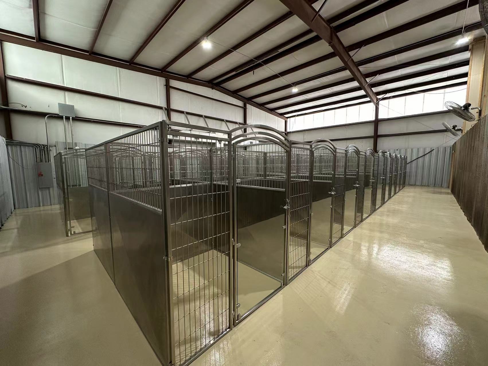 Large Hotel Pet Boarding Modular Large Dog Luxury Kennels Multifunction 3D Customization Pet Kennel Cage