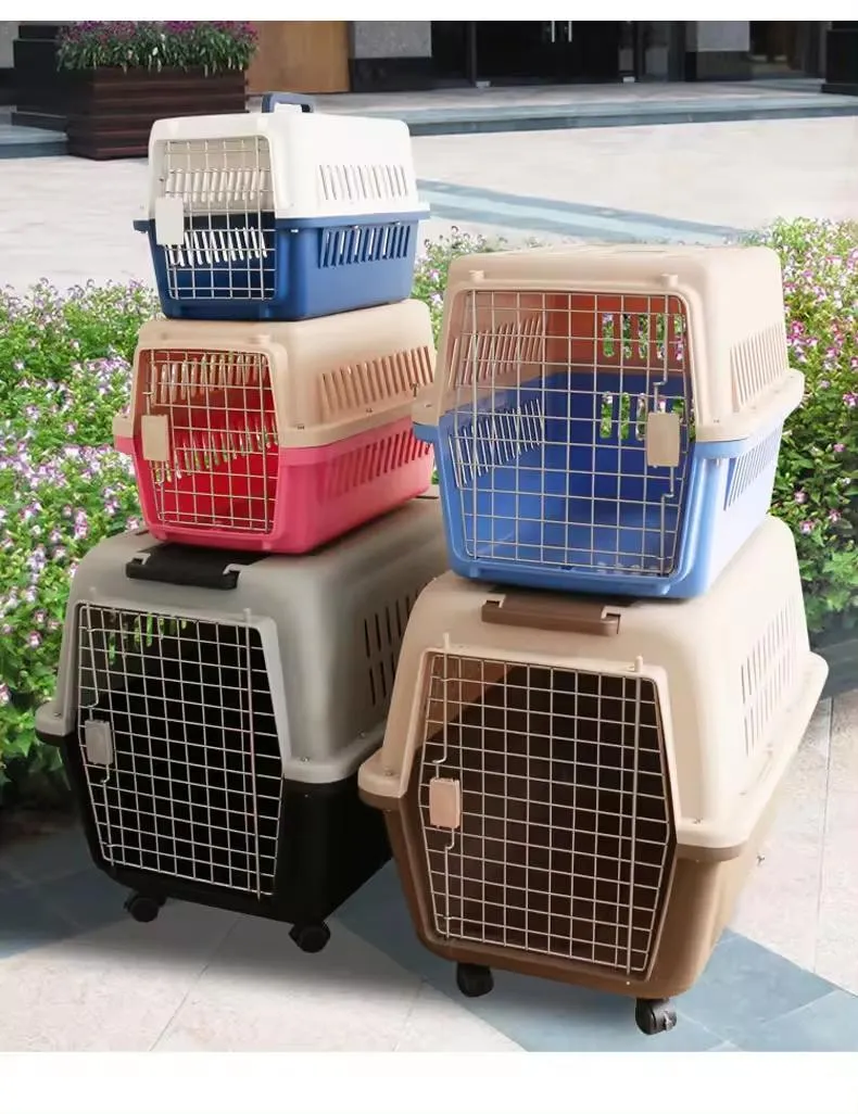 Pet Carrier Airline Approved Breathable Shoulder Travel Cat Dog Darriers Houses Cages