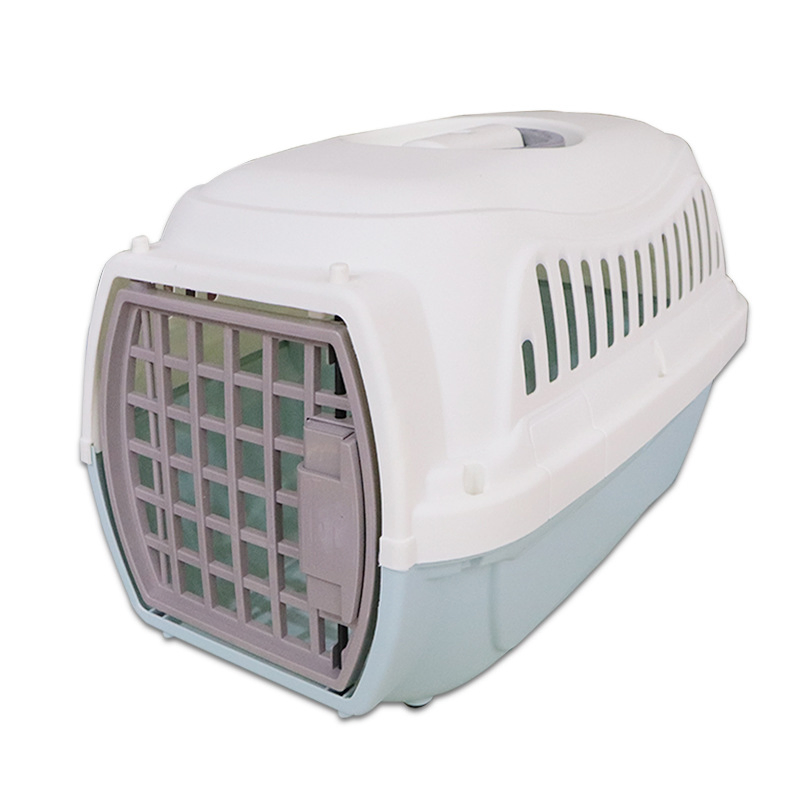 Plastic Portable Cat Dog Luxury Air Carrier Cage Airline Approved Pet Travel Box