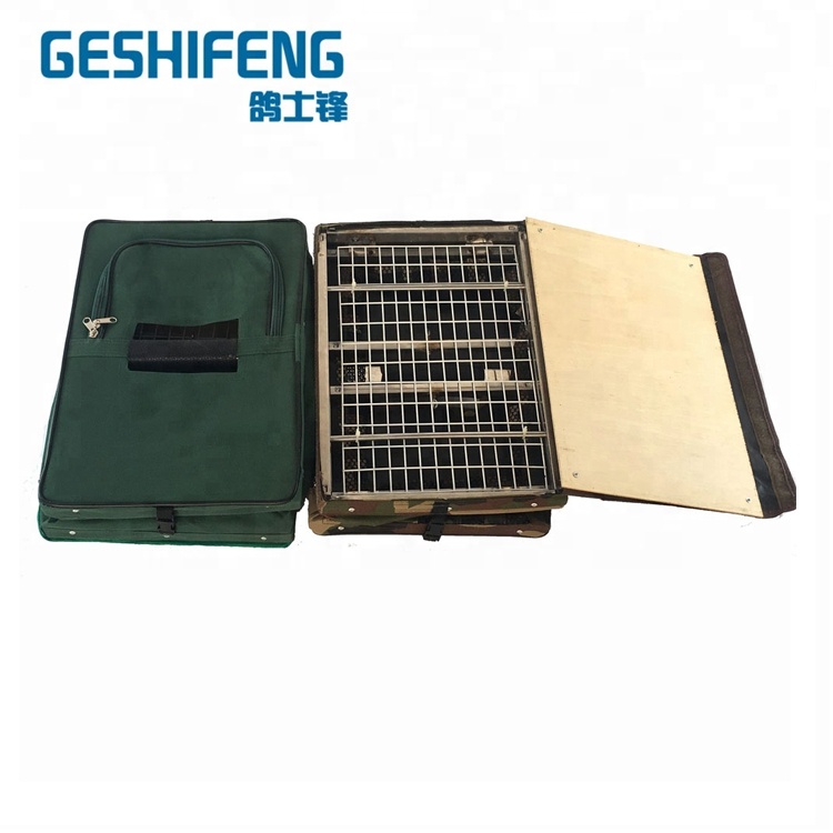 Wholesale 2020 Foldable Pigeon Training Cage Pigeon Supplies Carriers Pigeon Training Crates