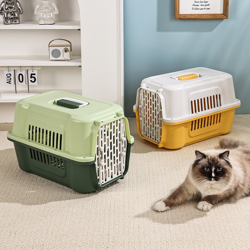 Kennel For Pets Cargo BoxPortable DurableCargo Box Outdoor Travel Cat Transport Box Pet SuitcasePet Travel CagePet Supplies