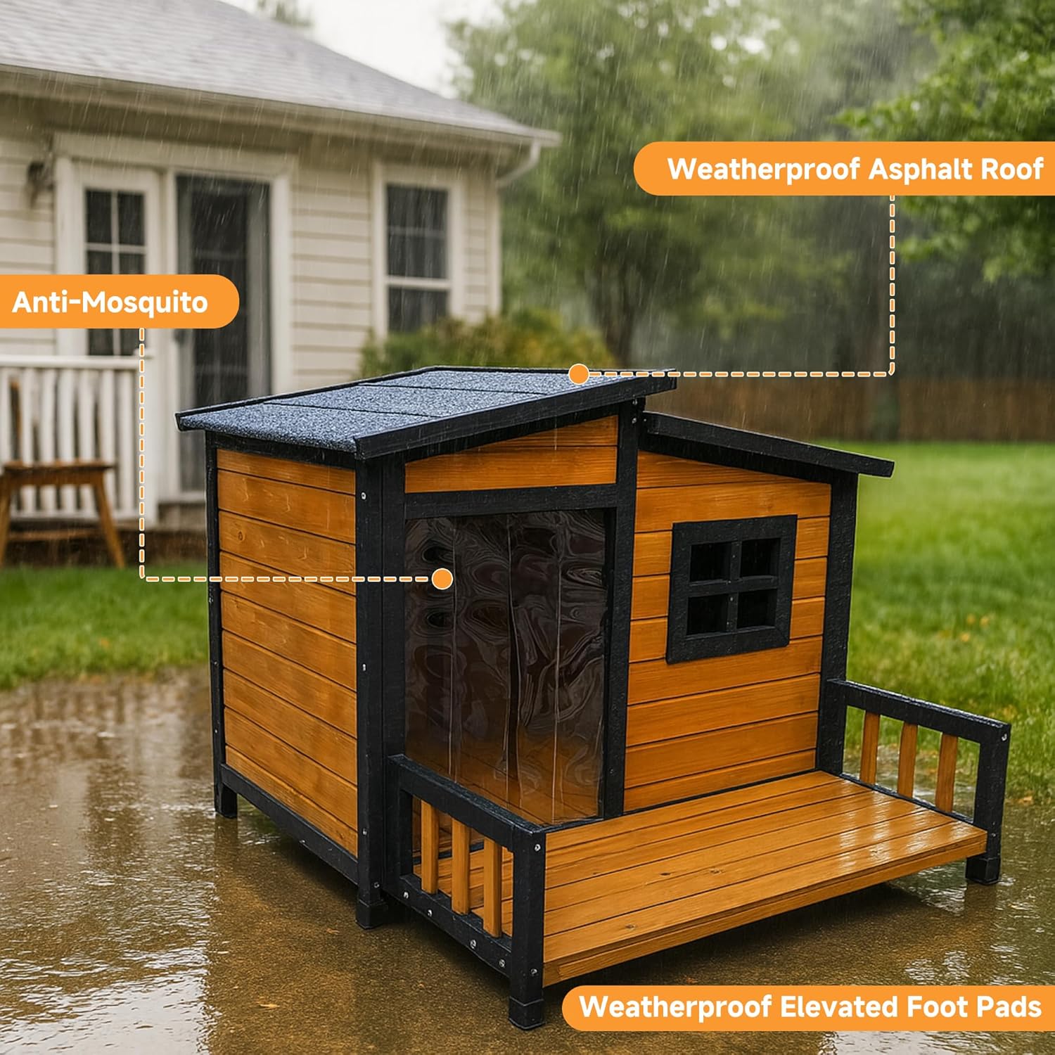 Wooden Pet Cage View 5
