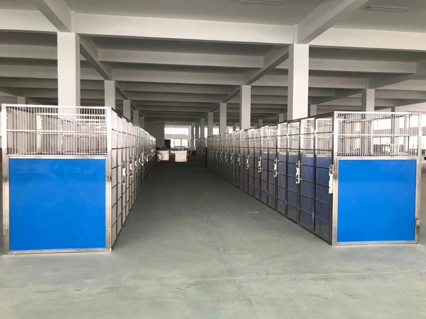 Heavy Outdoor Dog Shelter Kennel Run for Large Dogs Animal Shelter Adoption Kennel System Dogs Shelter Running Kennel