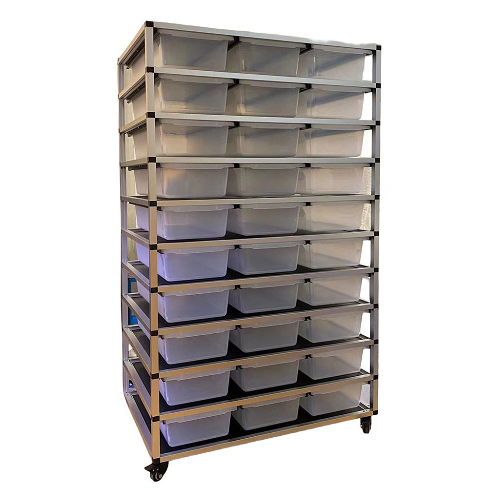 Professional Heavy Duty Snake Rack System - Modular Cage Storage For Large Reptile Collections