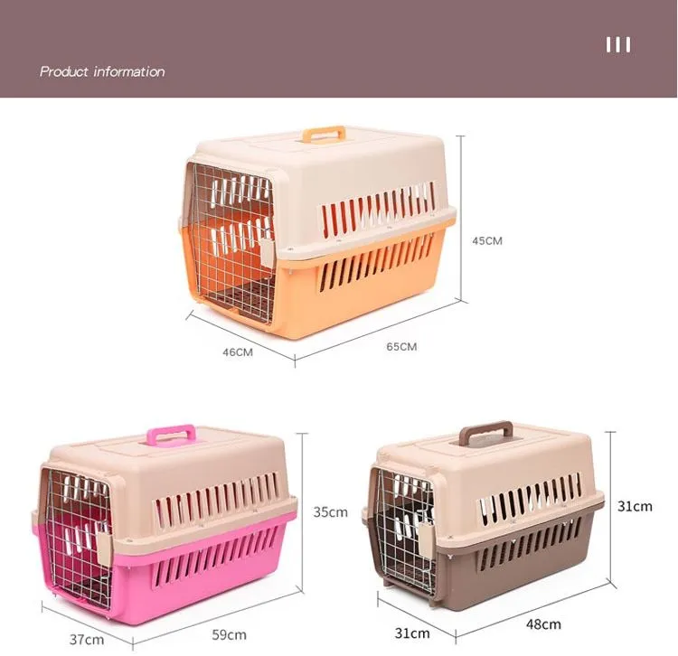 Airline Approved Outdoor Travel Shipping Cage for Pet Details