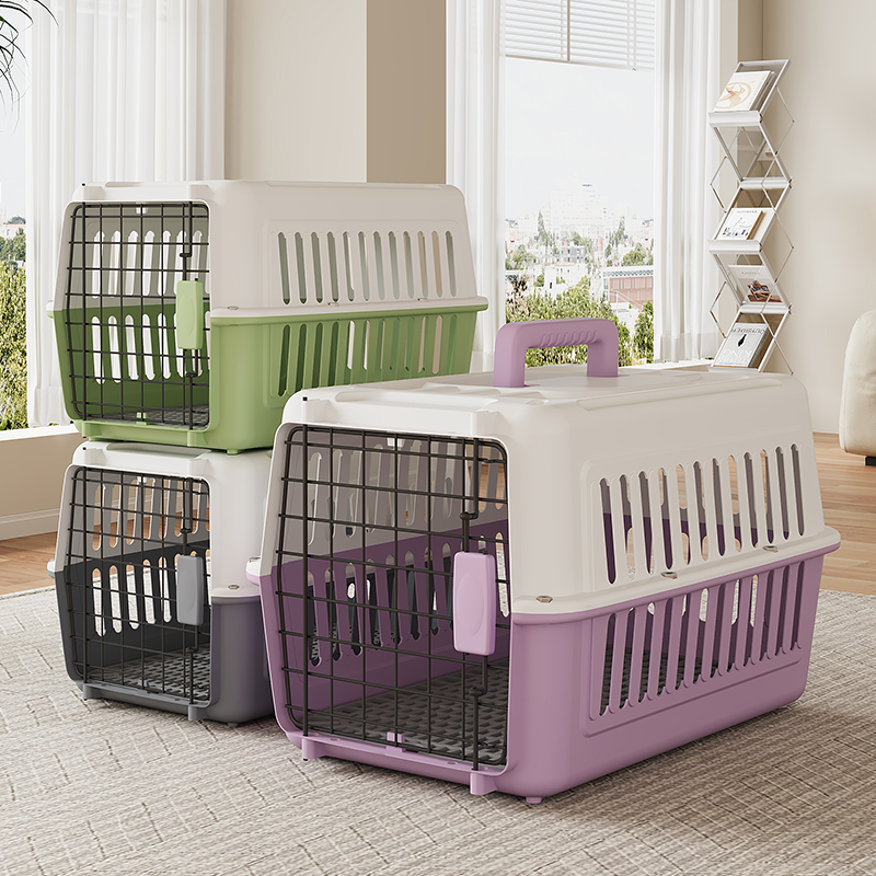 New Arrival Portable Dog Crate Durable Pet Travel Carrier Kennels for Puppy &amp; Rabbit