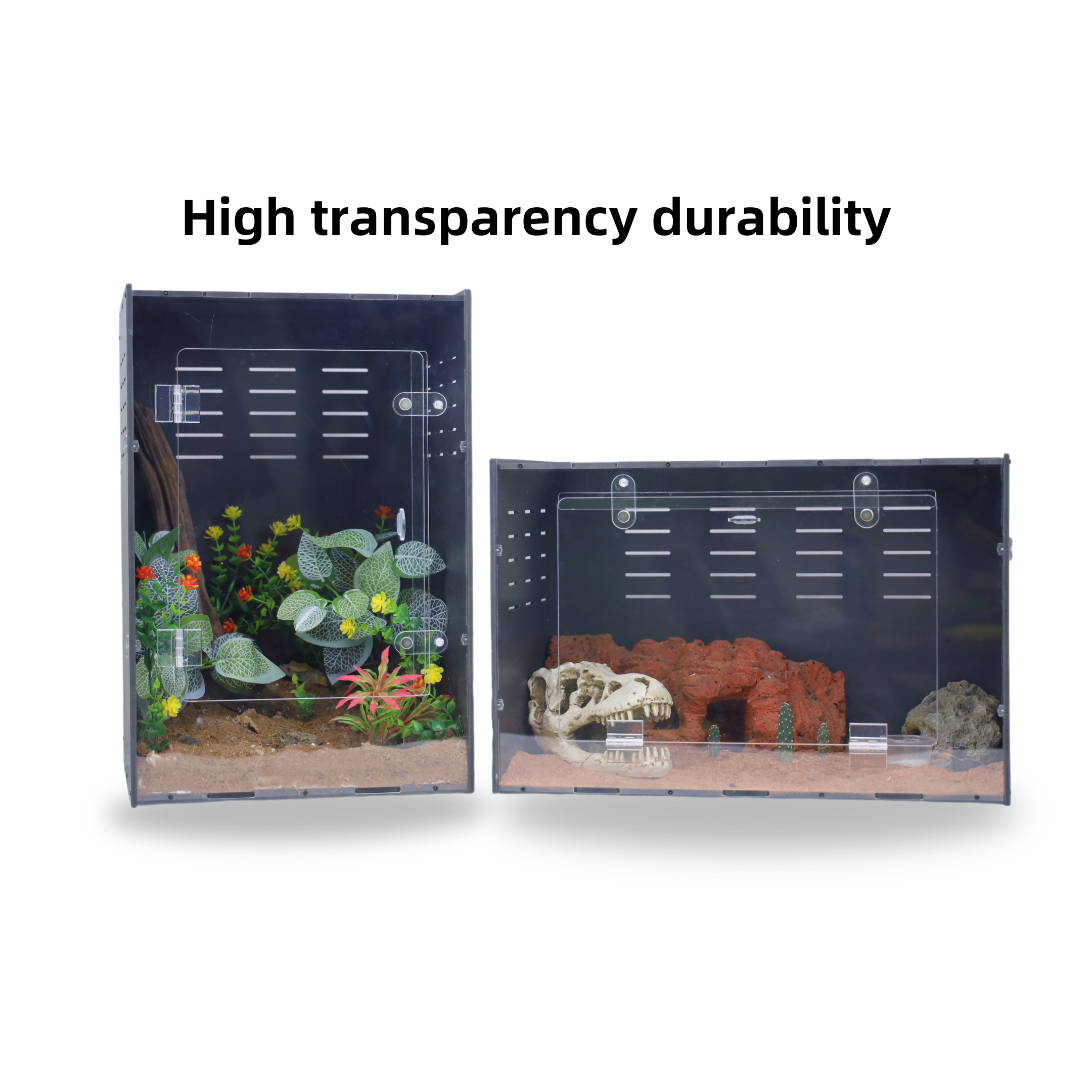 Accept Custom Size PVC Pet Cages Reptile Enclosures Cabinet Cages Reptile Breeding