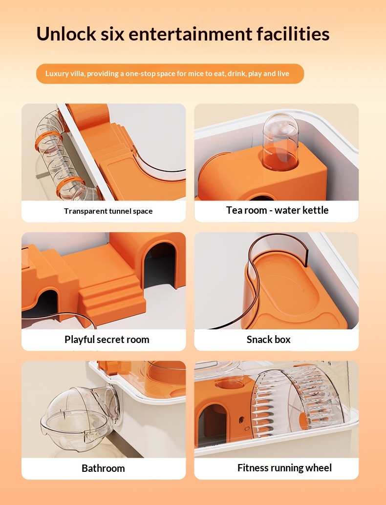 Hamster cage design view 5