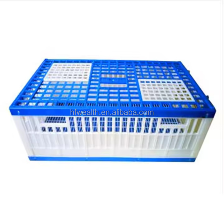 Portable Plastic Pigeon Transport Crate Foldable Pigeon Training Cage