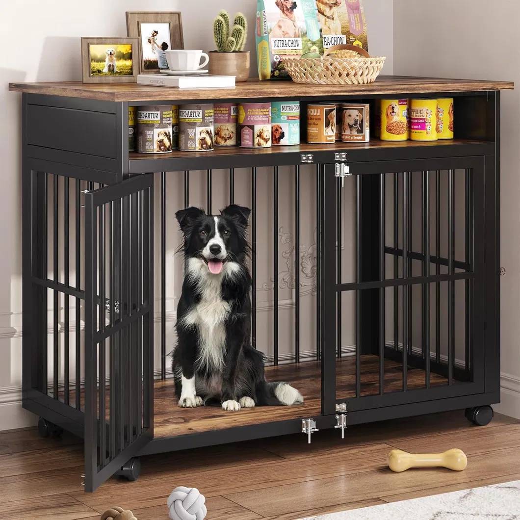 Medium and Small Dog Breeds Furniture-Style Pet Dog House View 1