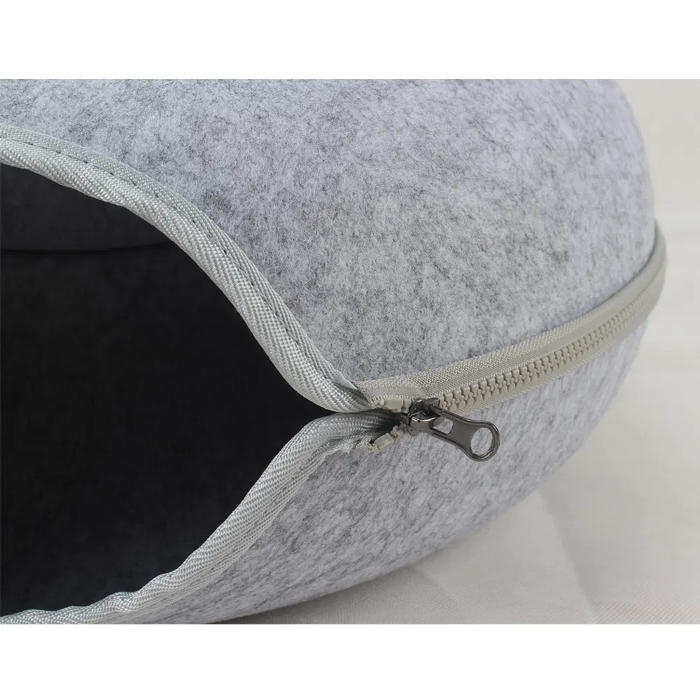 Wholesale New-Style Customized Design Popular Colorful Breathable Fabric Pet Cat Donut Bed Cat Tent House