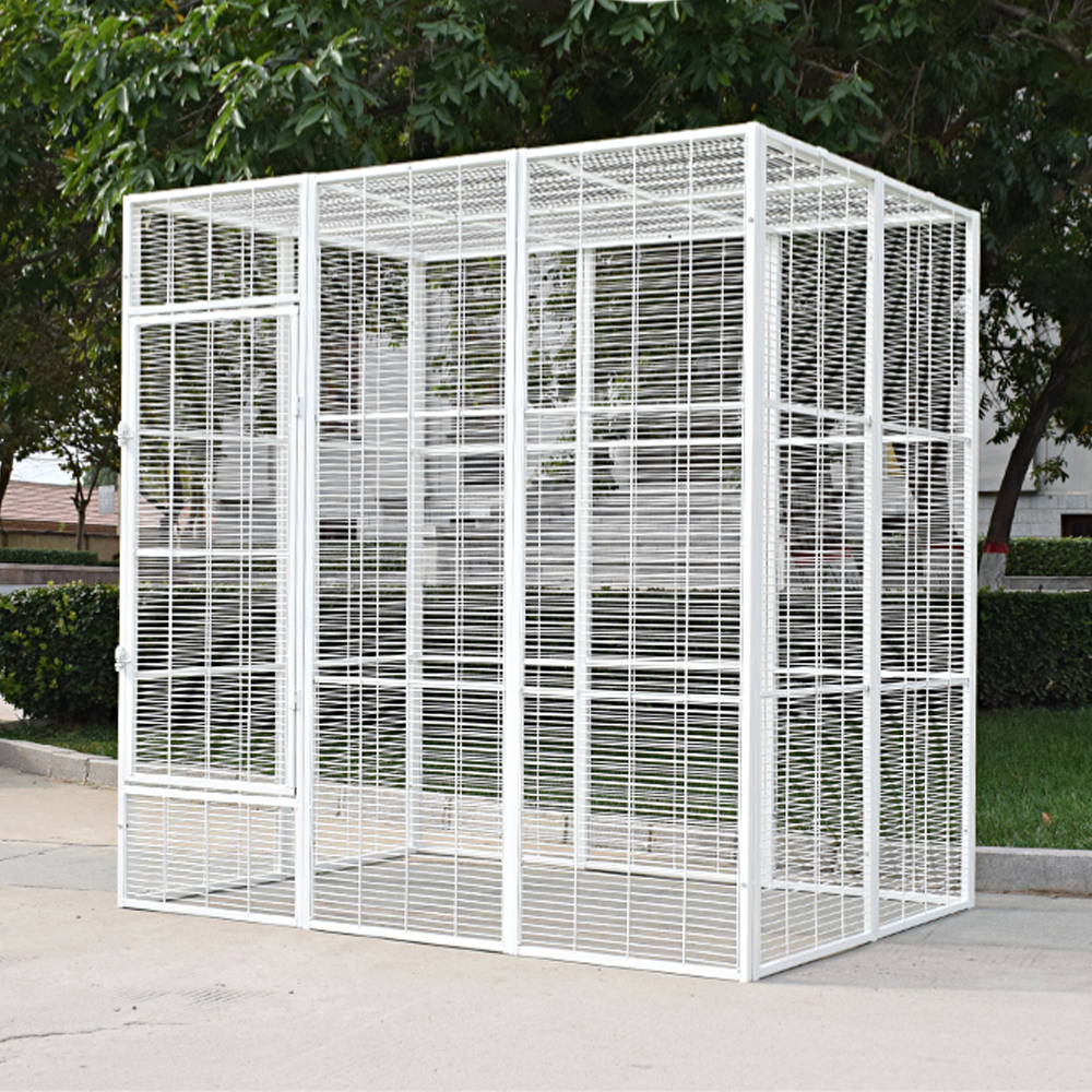 Pet Supplier Wholesale Large Indoor Pet Cage Cat Enclosure Luxury Outdoor Cat Cage Pet House Dog House Animal Cage Kennel Sale