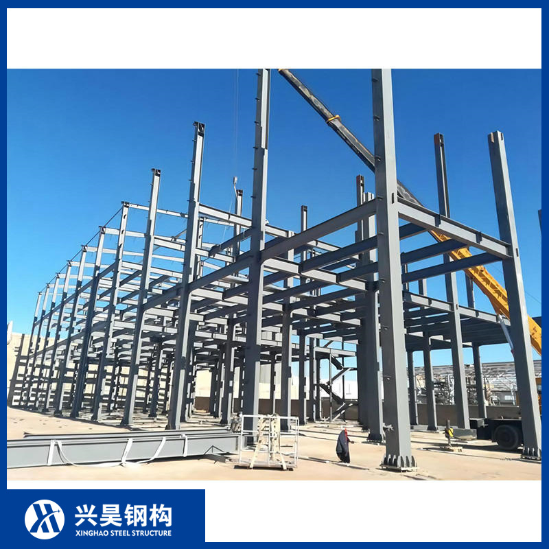 Prefabricated Modular Steel Structure Frame Metal Structure for Cattle Farm Barns and Poultry Livestock Housing
