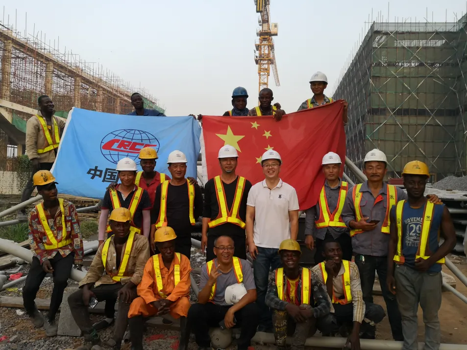 Client Visit on Construction Site