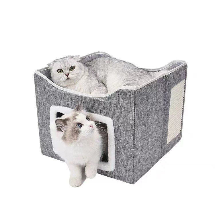 Pet Supply Multi-Functional Pet Bed Foldable Cat House