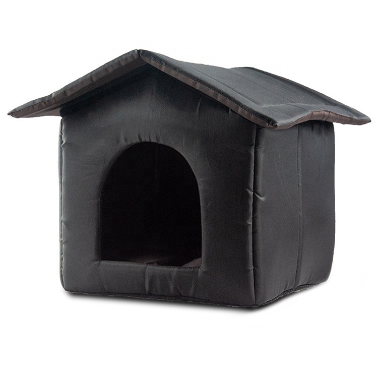 Water-Resistant Large Dog Kennel Outdoor Warm Weatherproof Pet Cat House for Stray Shelter or Villa Use