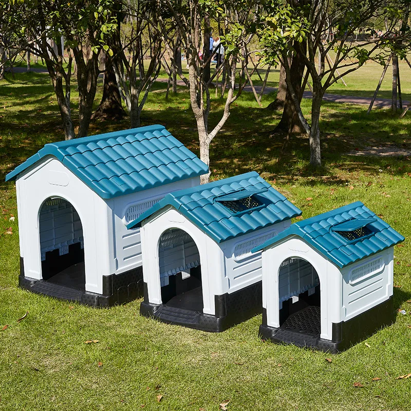 Wholesale Portable Luxury Design Indoor Outdoor Plastic Pet Cat Dog Sleeping House