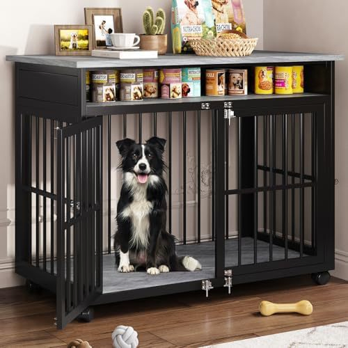 Medium and Small Dog Breeds Furniture-Style Pet Dog House