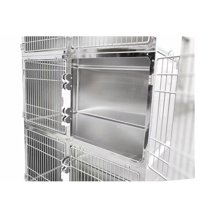 Veterinary Cat-friendly Long Cage Cattery Breeding Cage Cat-friendly Enclosure for Veterinary Clinic Animal Hospital