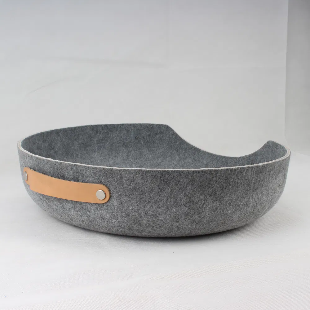 Customizable Removable Cat Nest Handmade Pet Felt Portable Cat House