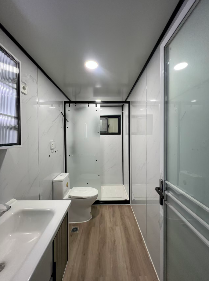 40ft Luxury Expandable Breathable Container House Modern Design Outdoor Workshop Farmhouse Warehouse Courtyard 5 Year Warranty