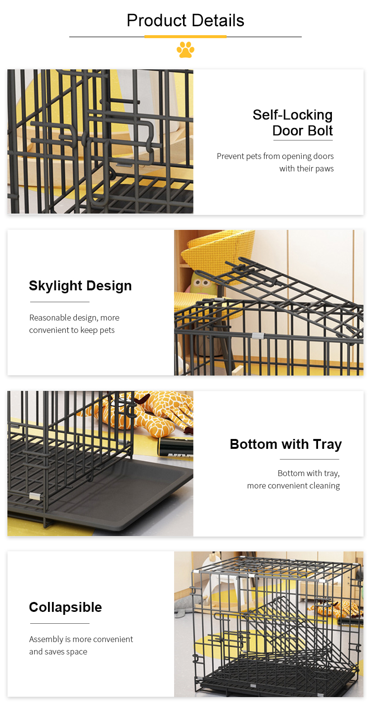 Folding Pet Cage View 3