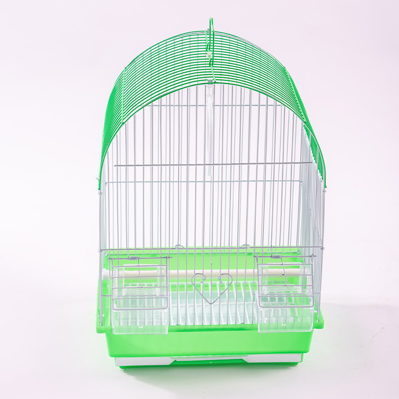 Outdoor Walk-in Breathable Eco-Friendly Durable Iron Aviary Cage with Roof Feeder for Parrots Natural Breeding Environments Box