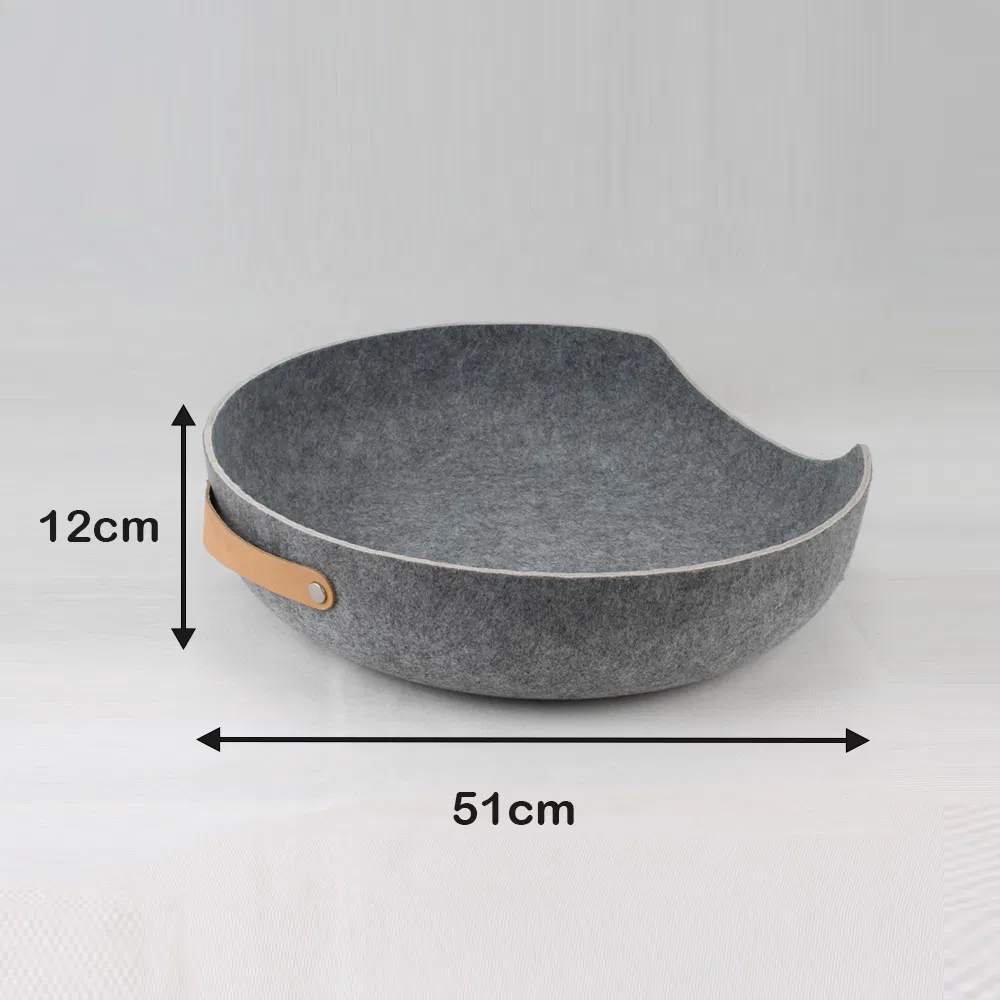 Customizable Removable Cat Nest Handmade Pet Felt Portable Cat House