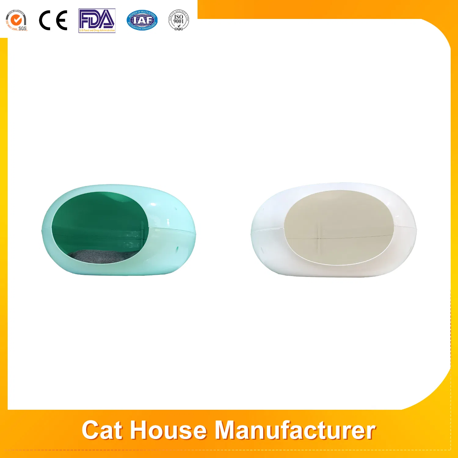 Small Animal Pet House Bed Wholesale Insulated Luxury Cat Bed Sofa Winter Durable Dog Bed Strong Design Pet Supplies Cave Pet House