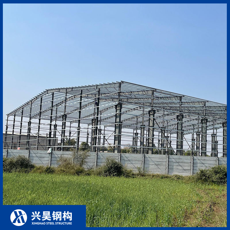 Prefabricated Modular Steel Structure Frame Metal Structure for Cattle Farm Barns and Poultry Livestock Housing