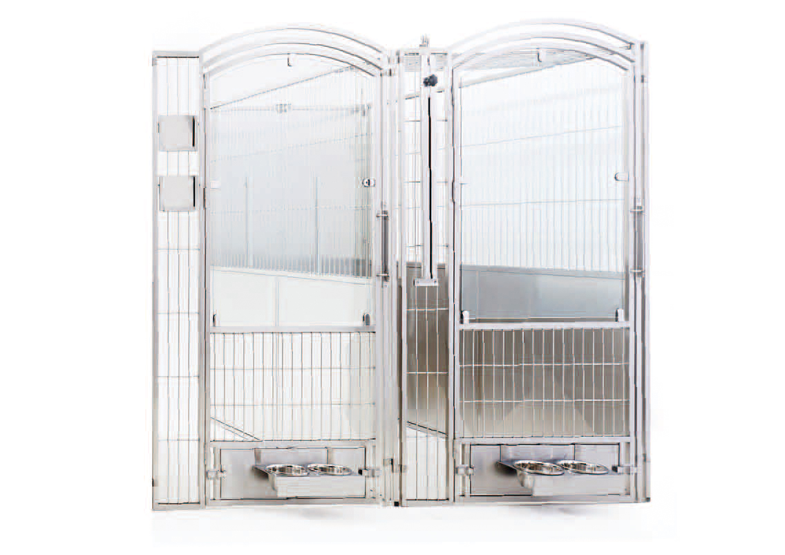 Fiberglass Boarding Kennel