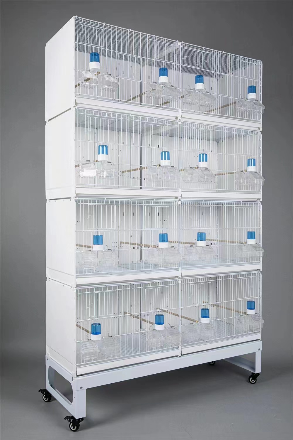 Heavy Duty 70cm Stackable Breeding Aviary Bird Cage Professional Metal Parrot Cage for Multiple Birds