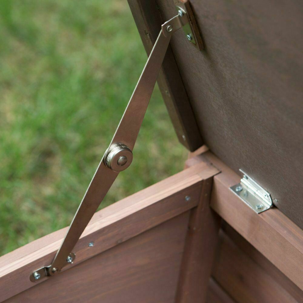 Dog Kennels Pet House Wood Outdoor Shelter Kennel Large Weather Cage Home Resistant New