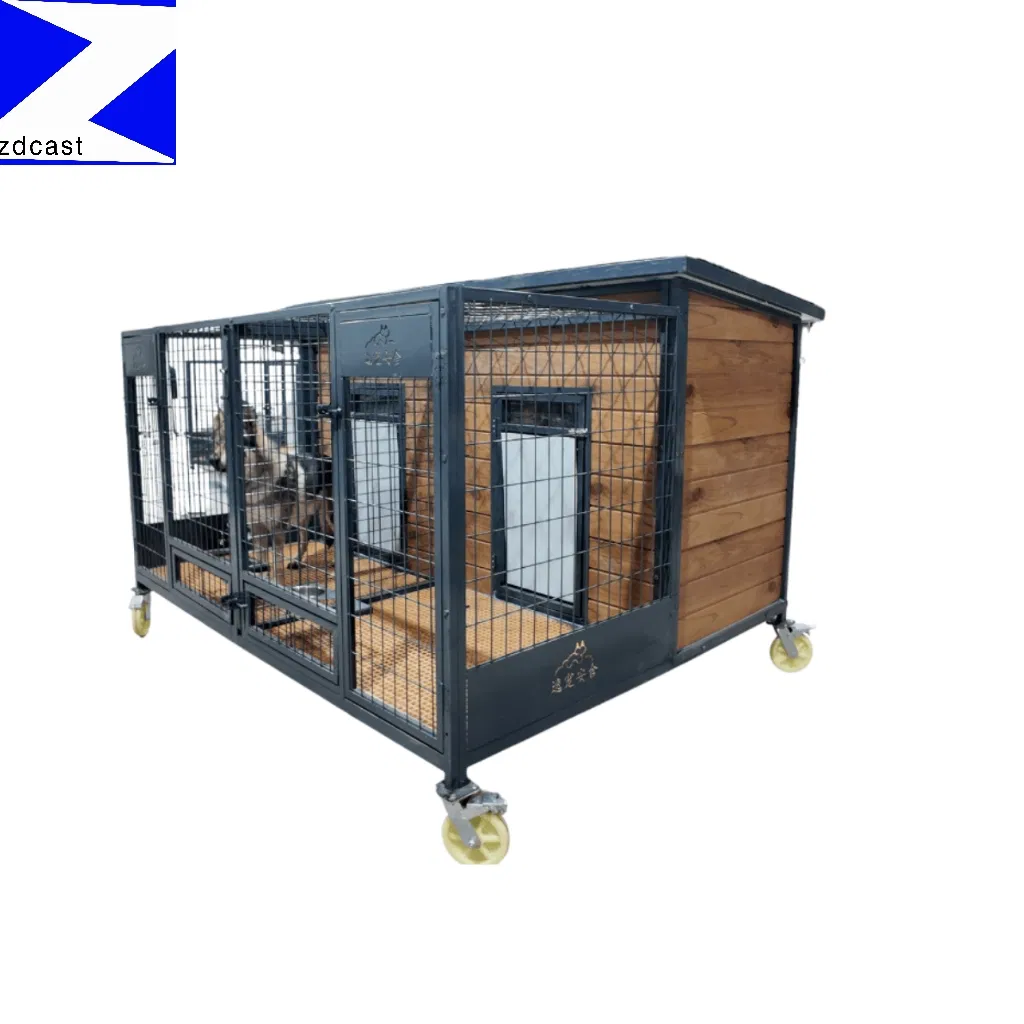 Huge Contemporary Indoor-Outdoor Pet House Kennel Waterproof Dog Cage