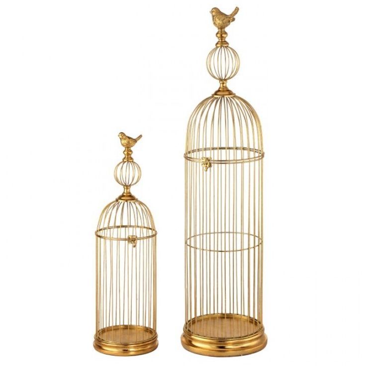 Spacious Wrought Iron Metal Bird Cage With Removable Tray And Seed Guard For Large Birds Easy Cleaning Design