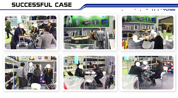 Fashion L Dog Carrier Pet Transport Box Dog Cage with Washable Cover and Soft Cushion