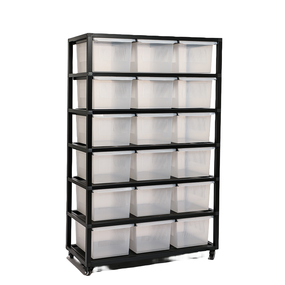 Professional Heavy Duty Snake Rack System - Modular Cage Storage For Large Reptile Collections