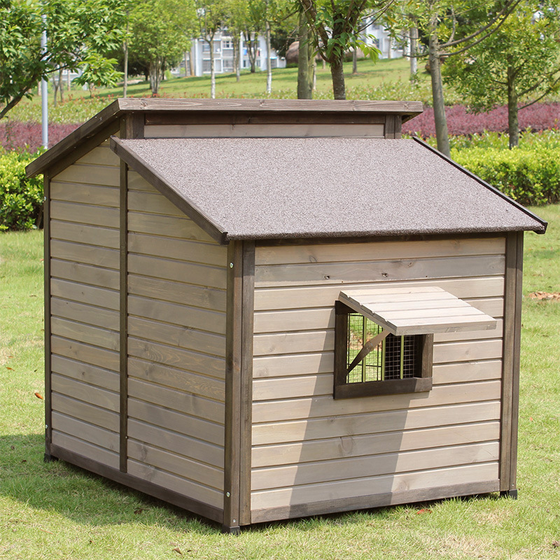 Outdoor Double Roof Rainproof Universal Extra Large Golden Retriever Dog House All Seasons