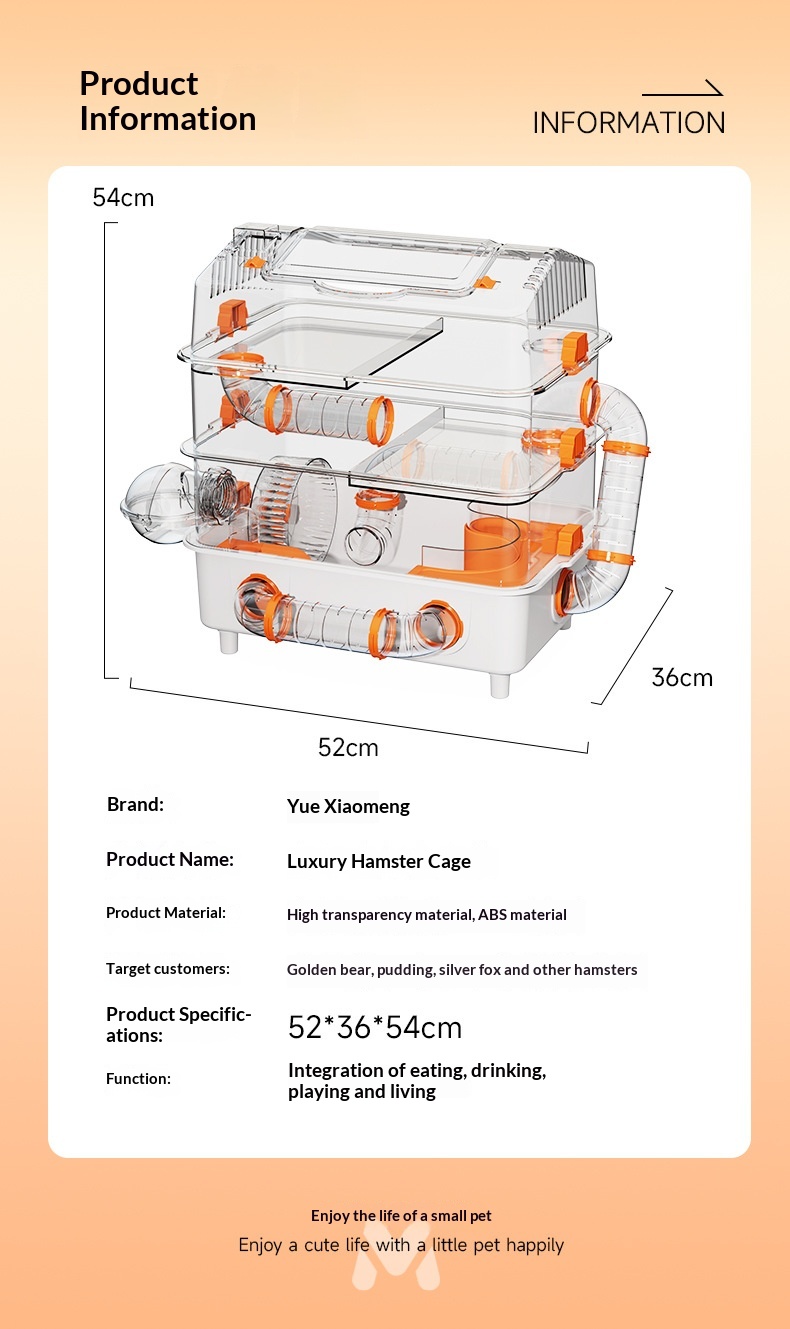 Hamster cage design view 6