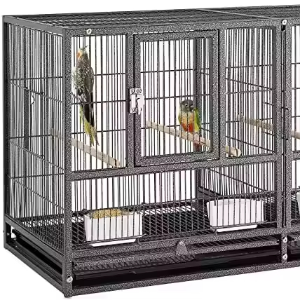 Multi Layer Large Pet House Birds Stackable Bird Cage Canary Breeding Cages Movable Splice Pigeon Parrot Bird Breeding Cage Sale